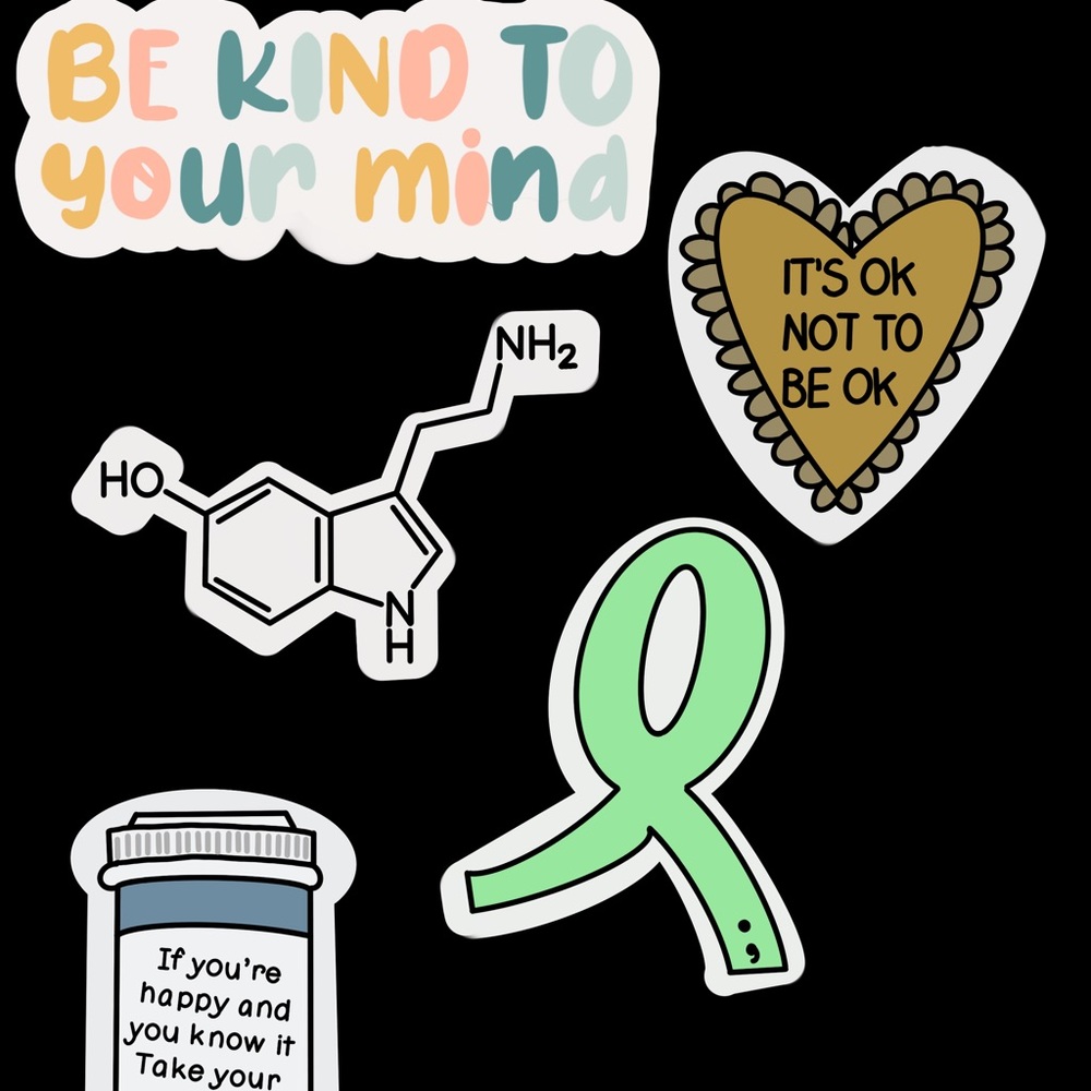 Mental Health Sticker Pack!